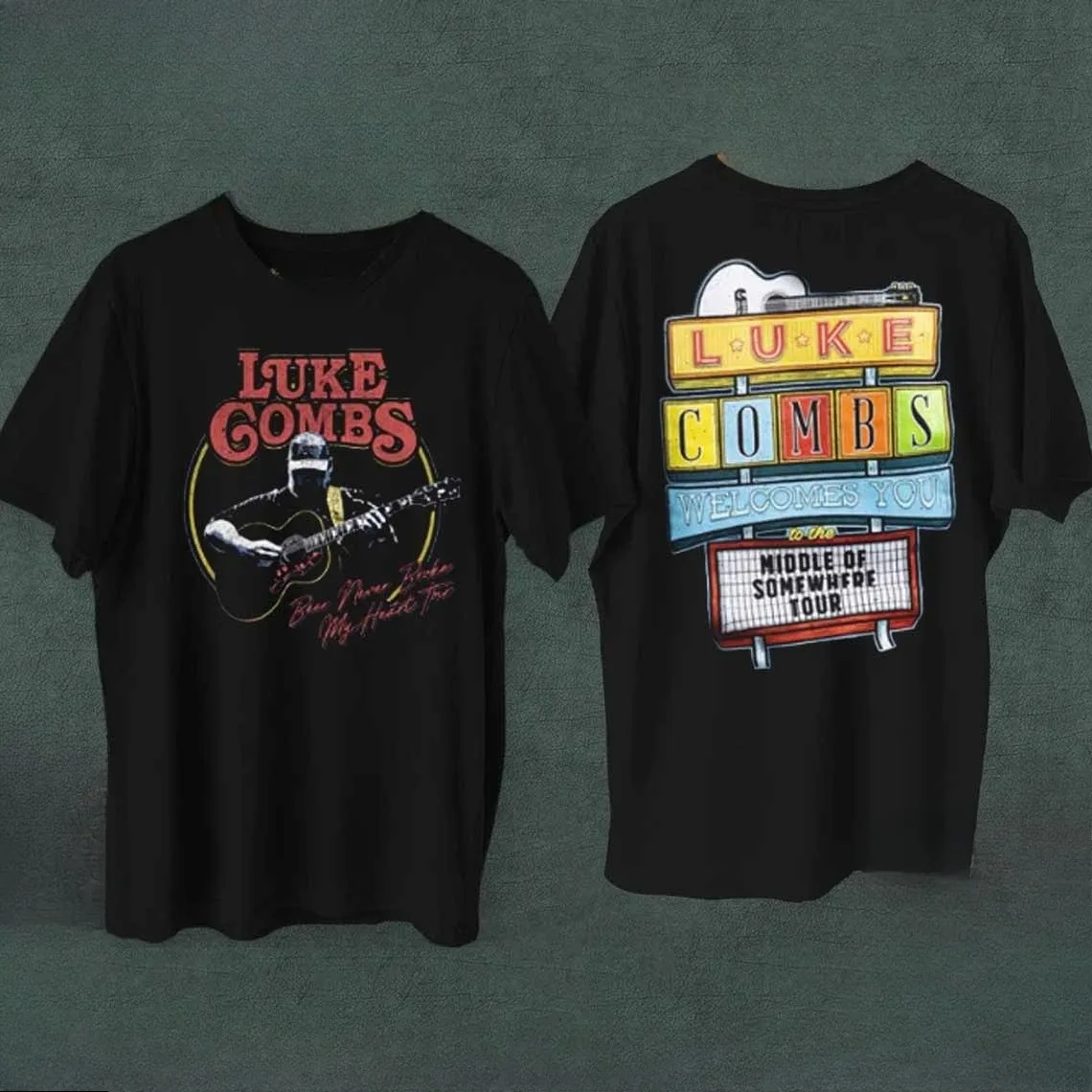 Luke Combs Merch T-shirt Men Short Sleeve Tee Unisex Tops Clothes Causal Female Y2K Tops