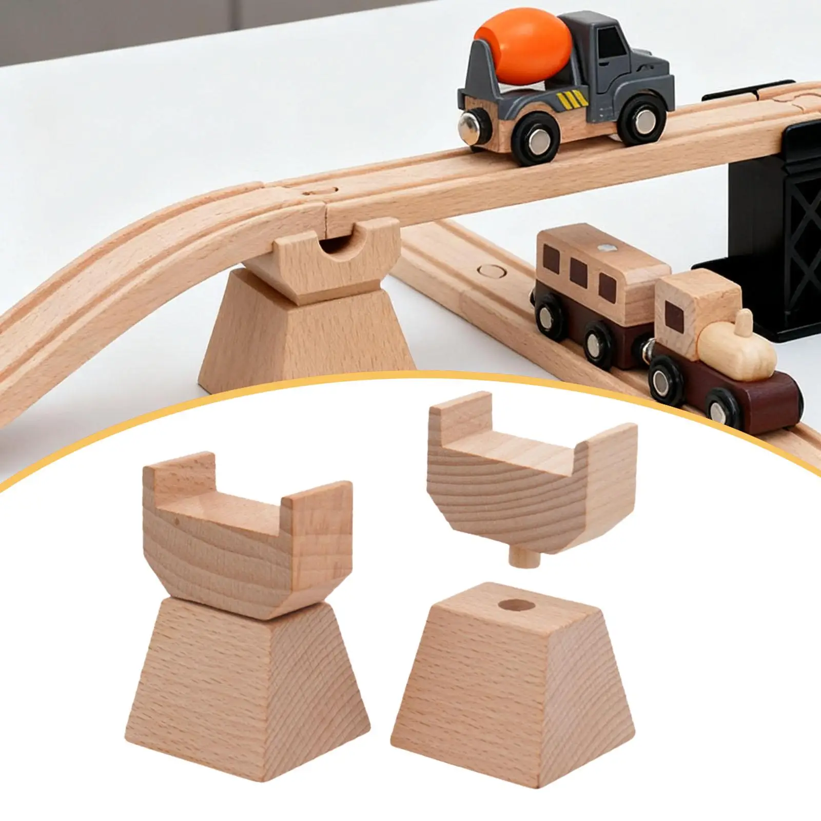 

2 шт. поворотные стояки для поездов для мальчиков, аксессуары для дорожек, раннее обучение