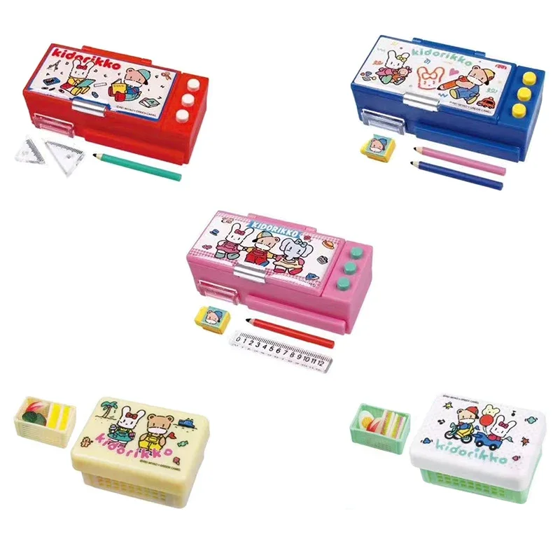 

Mini Pencil-box Gashapon Miniaturization Multifunctional Kawaii Children's Day Gifts Desktop Ornament Action Figure Model Toys