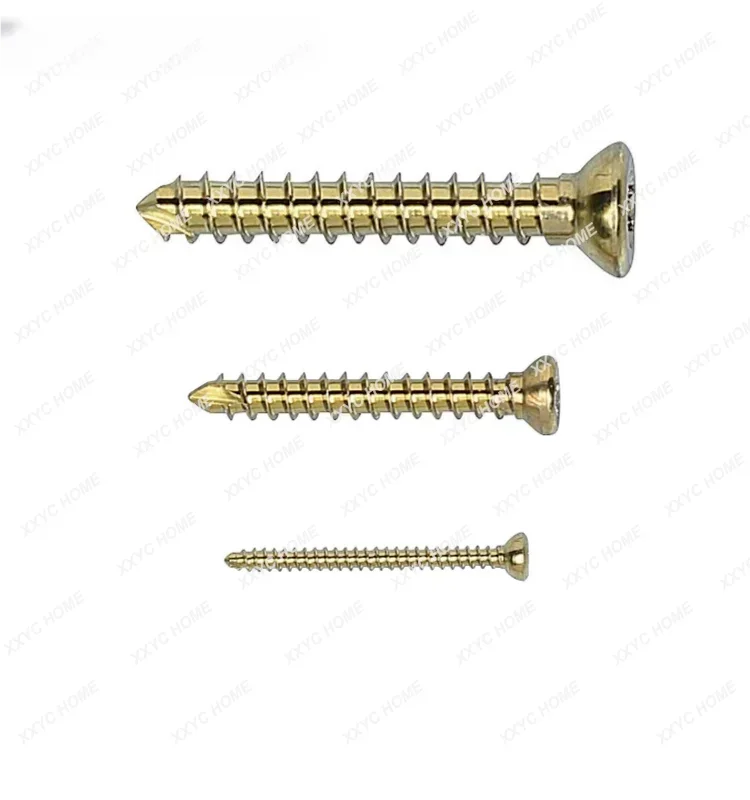 2.7mm Titanium Alloy Leather Bone Screw Small Animal Orthopedic Instrument Veterinary Titanium Nail