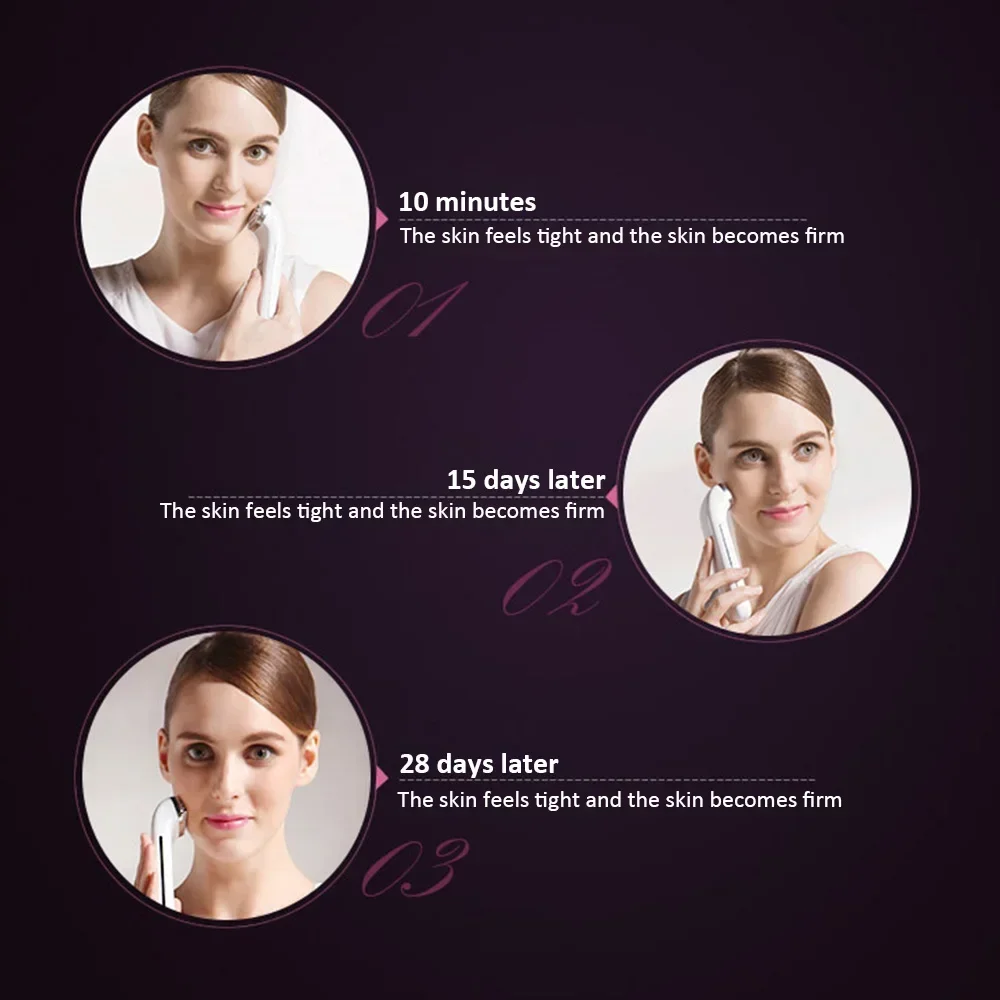 เครื่องยกกระชับผิวหน้า ลำคอ และผิวกาย - ยกกระชับผิวอย่างมืออาชีพ ดูแลผิวต่อต้านริ้วรอยแบบไม่ต้องผ่าตัด ใช้งานง่ายแบบไร้สาย พกพาสะดวก