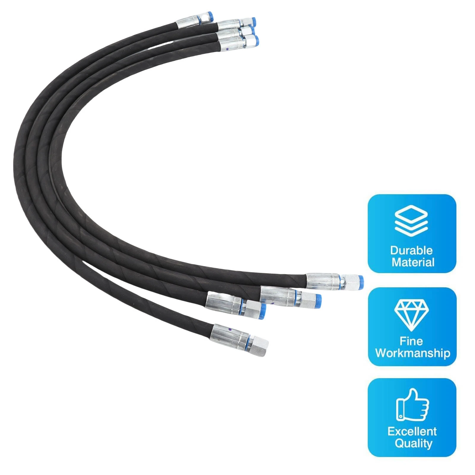 3 طريقة صمام تحويل توفير العمالة حفارة صغيرة 3 طريقة كلبشة صمام سبائك الصلب مع خراطيم مرنة لمعدات الأنابيب