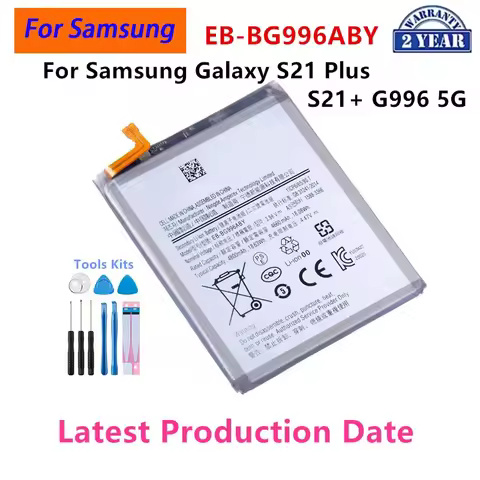 Brand New EB-BG996ABY 4800mAh Replacement Battery for Samsung Galaxy S21 Plus S21+ G996 5G Mobile Phone Batteries