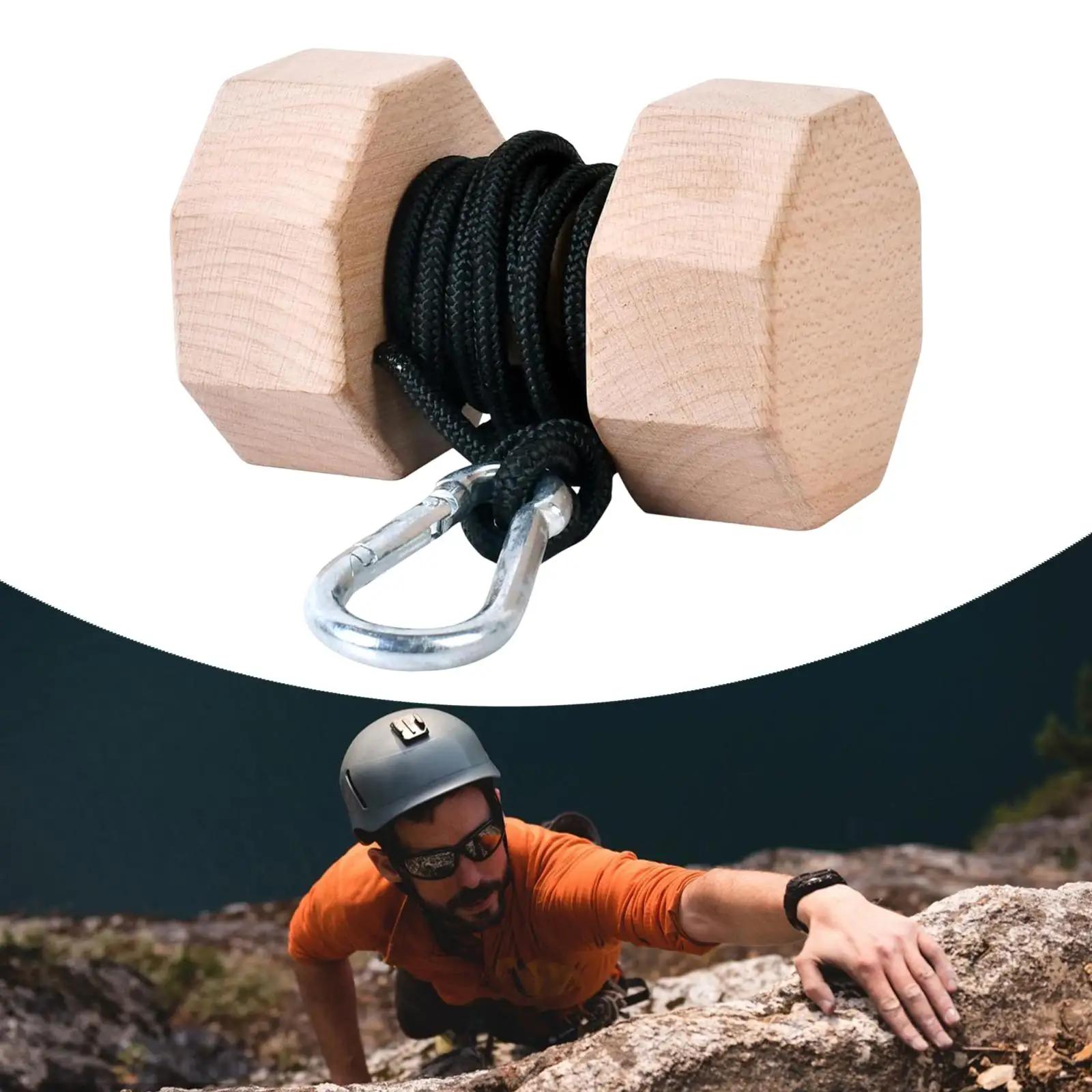 

Arm Wrestling Training Device Wood Hand Gripper Strength Workout for Fitness