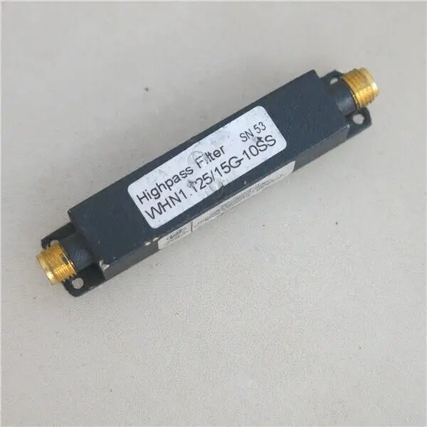 

1PC WI WHN1.125/15G-10SS 1.125-15GHz SMA RF coaxial high-pass filter