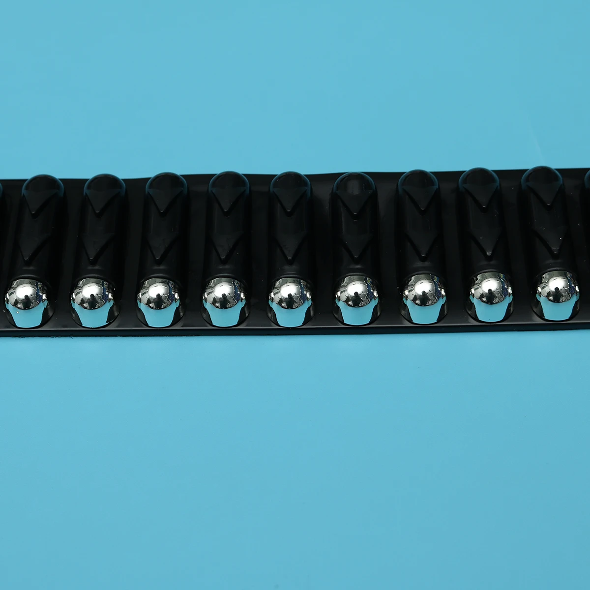 

4 pcs Car Bumper Protector Anti-scratch Strip Classic Black Color Trim Rubber Material Long Term Use Practical Decorative