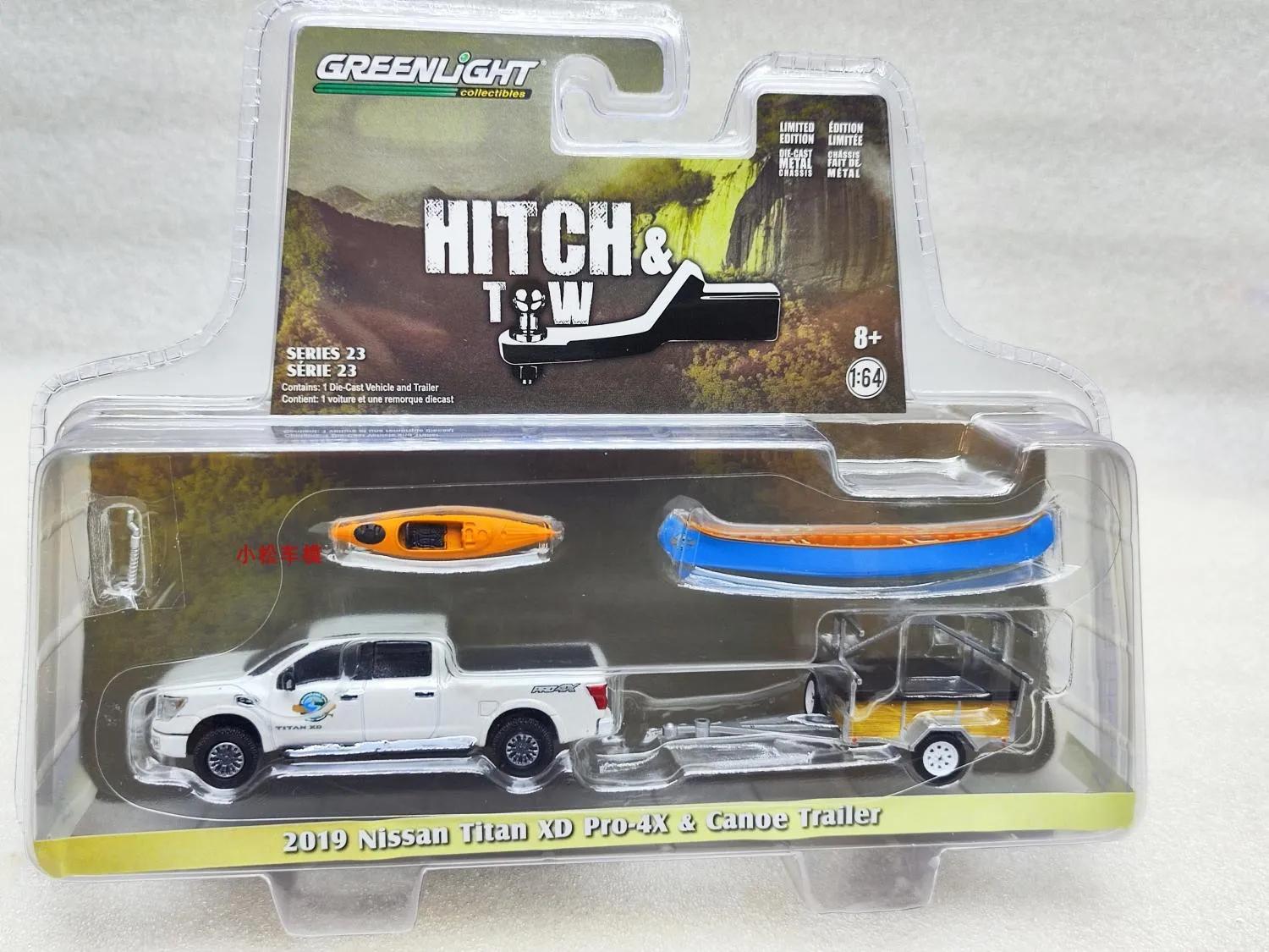 GreenLight 1/64 2019 nissan Titan XD Pro-4X Collection die cast alloy trolley model ornaments gift