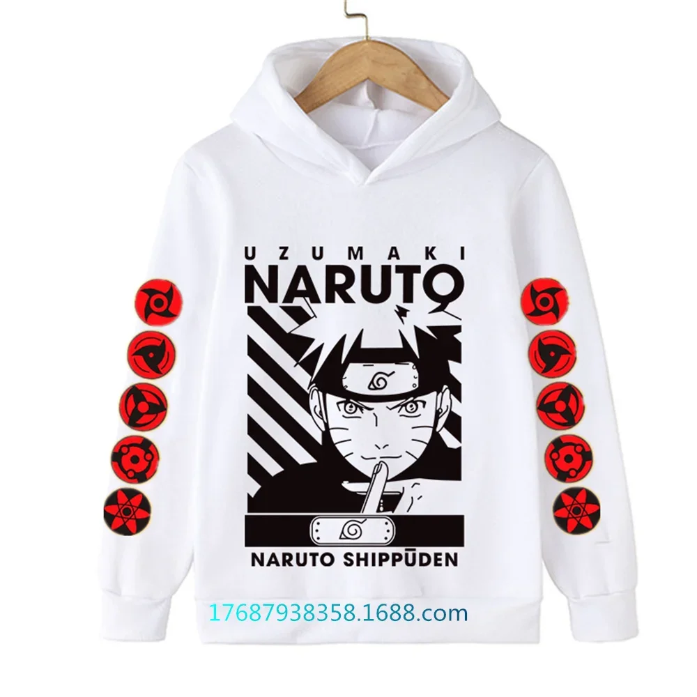 

Narutos Tracksuit Children's Clothing Cotton Baby Boys Hoodies Autumn Kids Clothes Kakashi Japanese Anime Boys Sasuke Costume