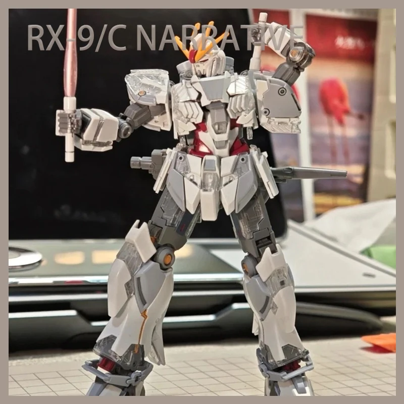 

IN STOCK XINGJU HG 1/144 RX-9/C NARRATIVE C-PACKS ANAHEIM ELECTRONICS MULTIPURPOSE TEST MOBILE SUIT Assembly Model Toy Gift