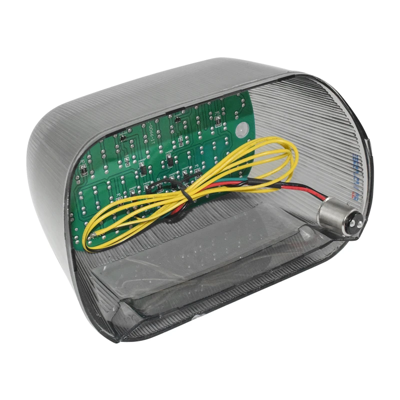 waase For Suzuki Intruder 1500 LC1500 VL1500 1998 1999 2000-2009 E-Mark Rear Tail Light Brake Turn Signals Integrated LED Light