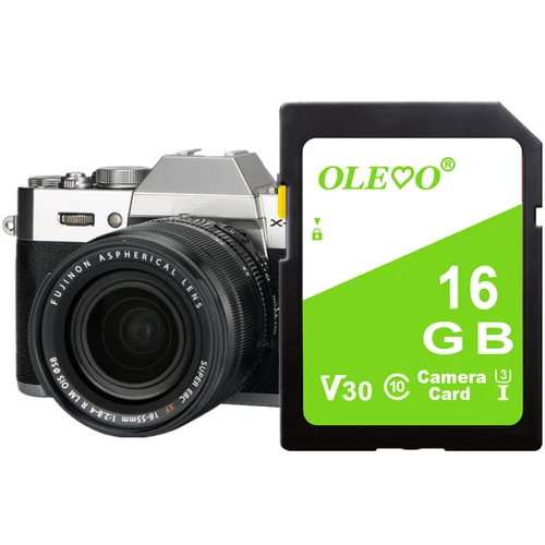 Imagen 2 del producto Tarjeta de memoria SD para cámara de 64 GB, recificación UHD 4K de 128 GB, U3, Class10, V30, A1, 256 GB 512 GB SD para cámara, DVD