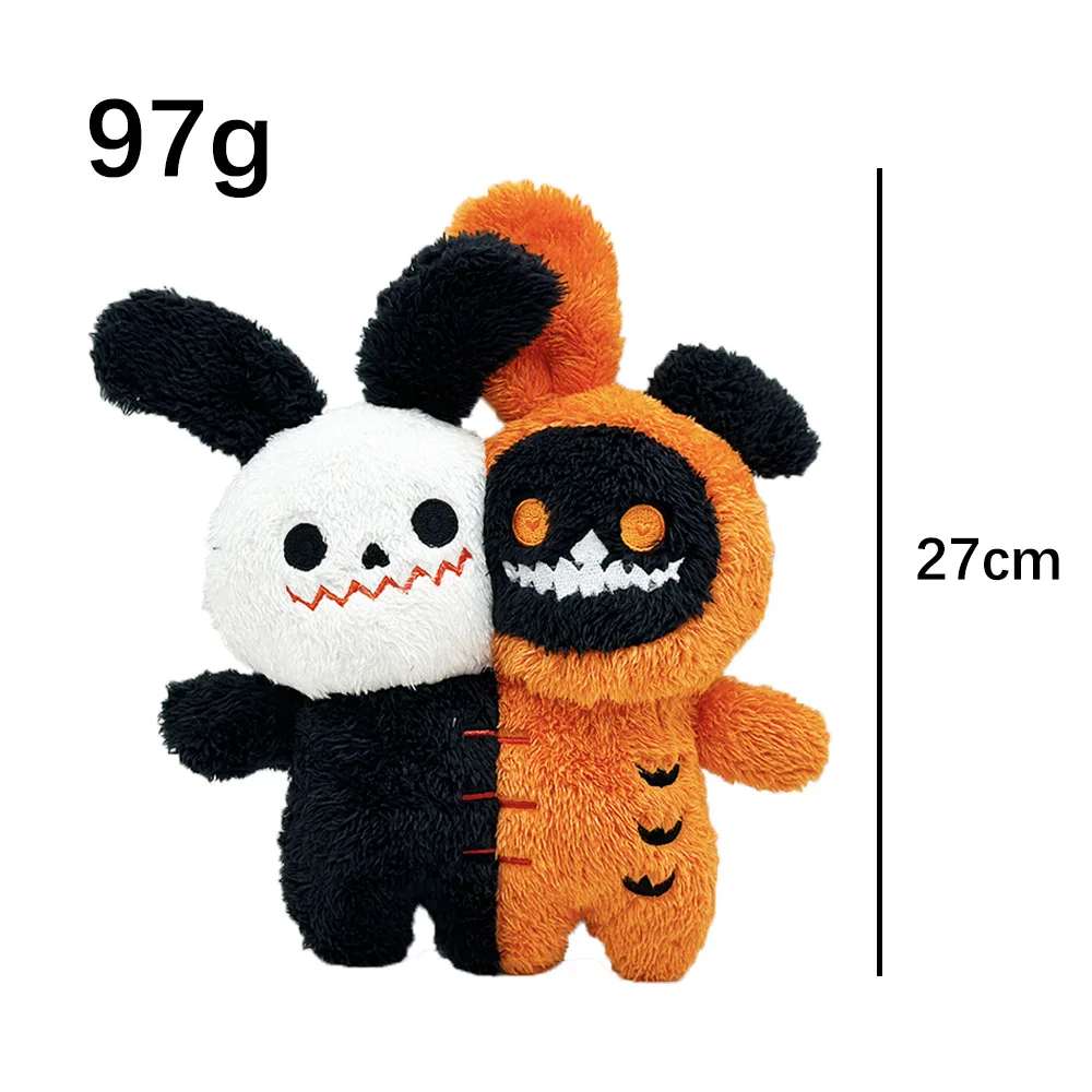 Halloween Double-headed Ghost Plush Toy Double Headed Ghost Cartoon Doll Cute Tricky Plush Toys Kids Gift