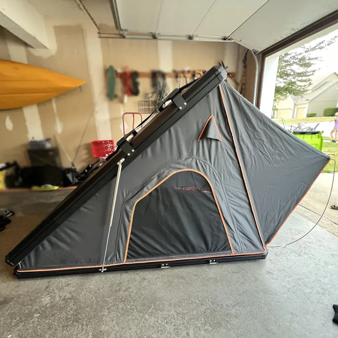 Roof Top Tent Camping for Van Truck SUV Car Hard Shell Aluminum Rooftop Tent