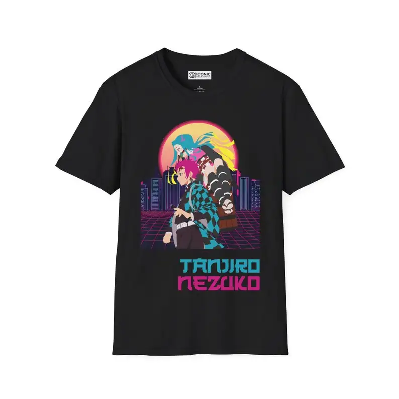 

Tanjiro and Nezuko Unisex Softstyle T-Shirt