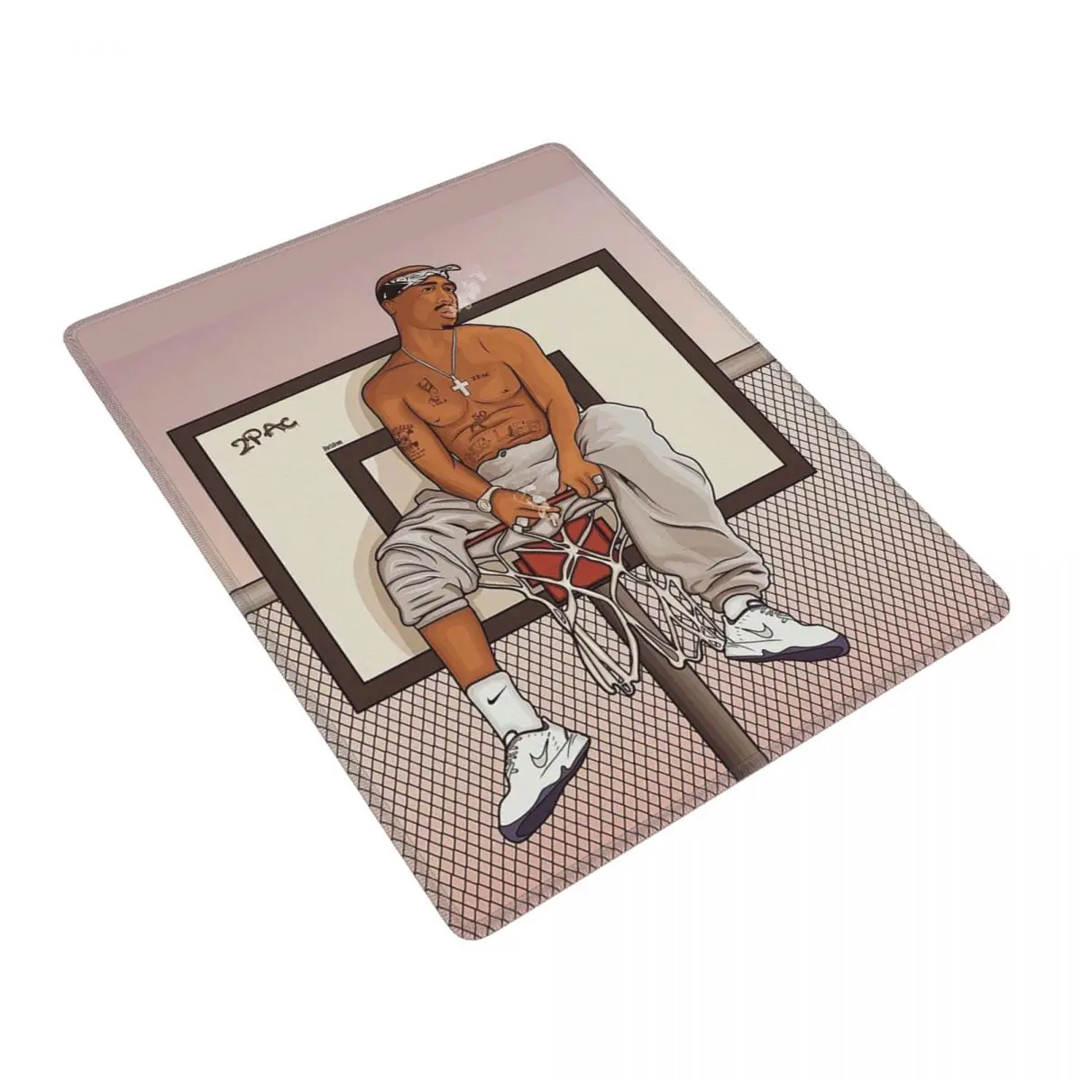 Rapper Tupac 2PAC Hip Hop Mouse Pad Gamer PC Laptop Mats Keyboard Computer Gaming Office Accessories Desk Mat