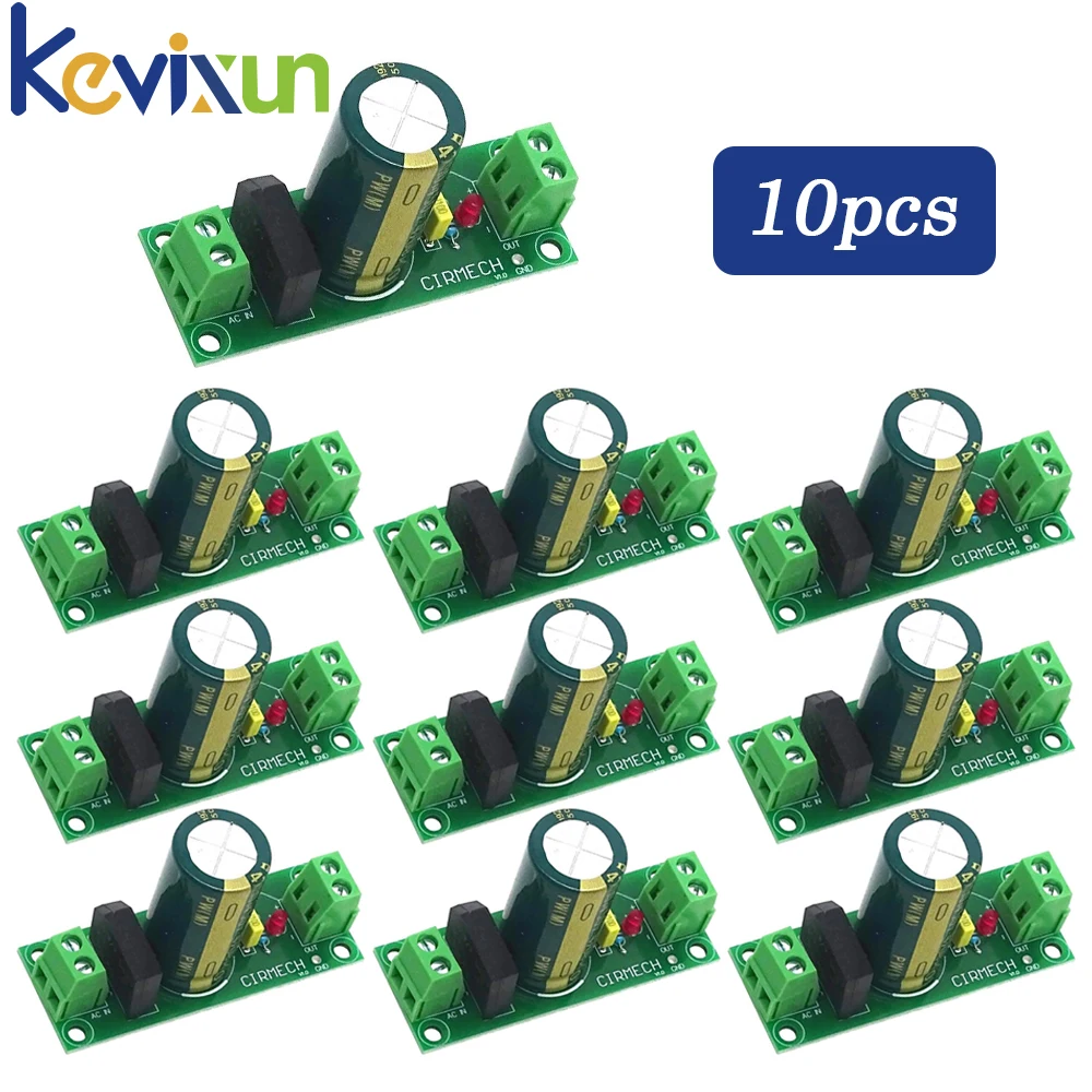 1-10pcs 50V 4700uF power amplifier rectifier filter power board single power rectifier ac to dc power module 6A