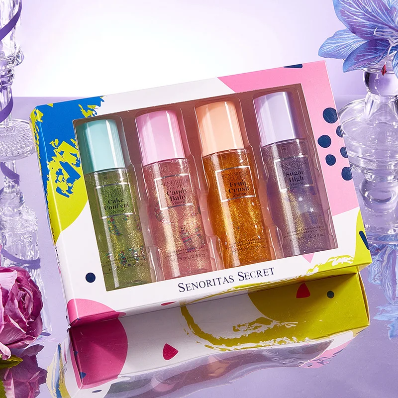 Women's Quicksand Perfume Gift Set Fresh Citrus Light Perfume Unlimited Charm Long-lasting Fragrance Deodorizing Fragrance Spray