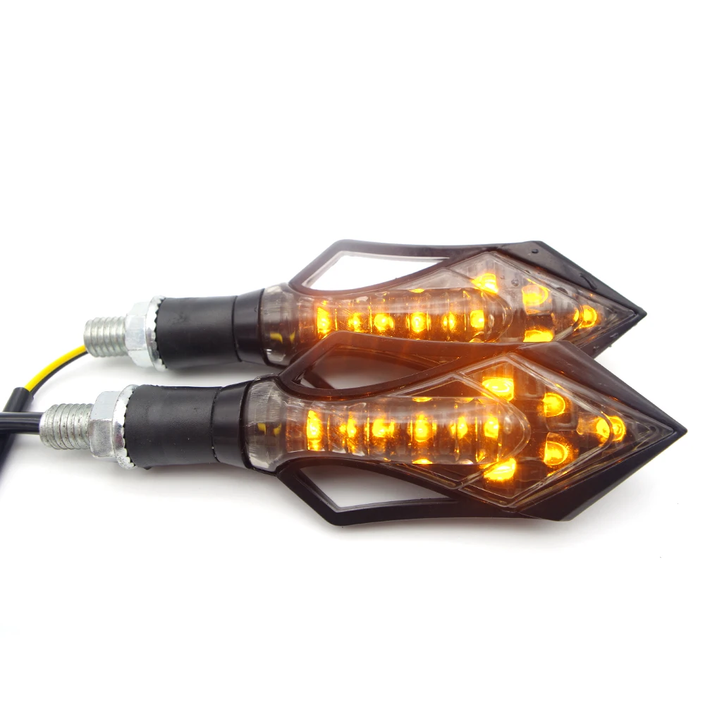 LED Motorcycle Turn Signal Indicators Lights For SUZUKI hayabusa k6 gsr 750 katana 750 boulevard c90 gsf 650 sv650 vstrom dl view 6
