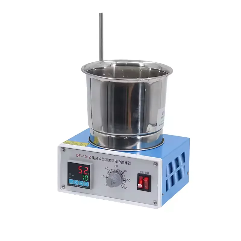 5L 10L 15L  Laboratory Chemical Overhead Stirrer Magnetic Electric Stirrer with Hot Plate