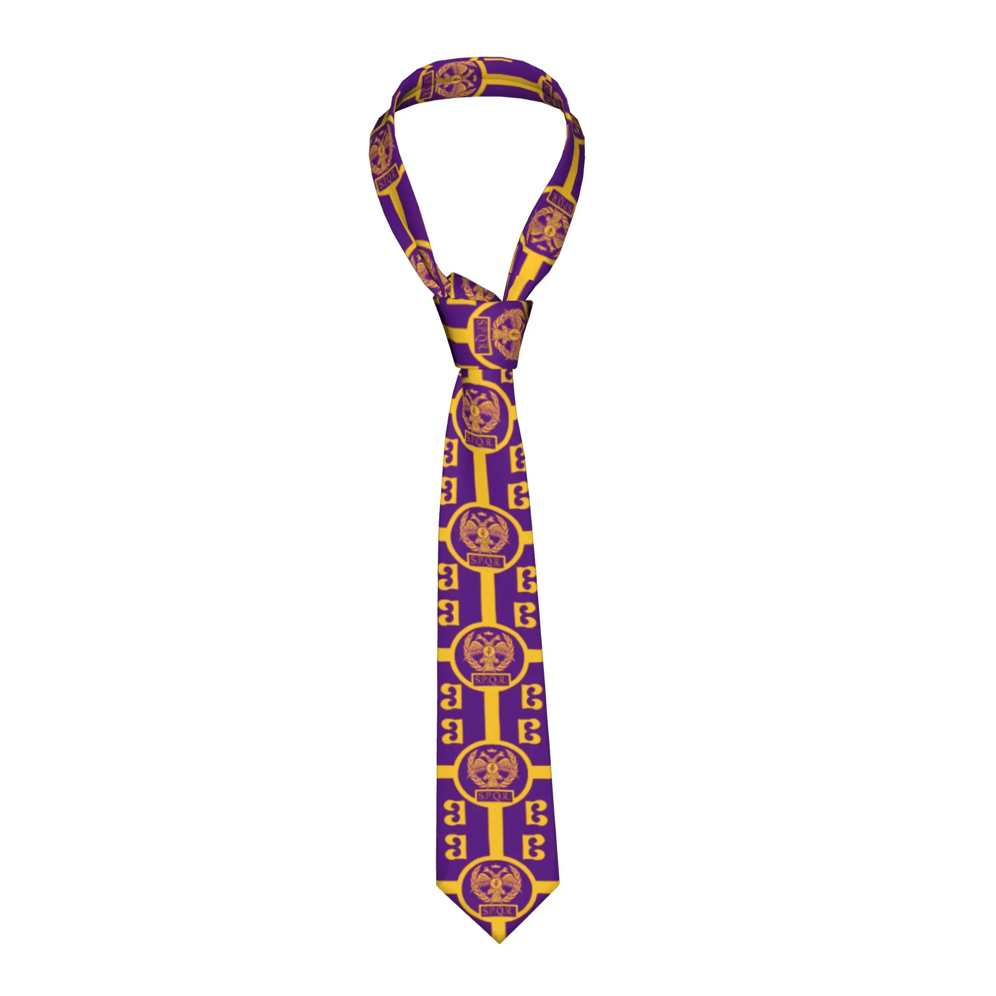 gravata-masculina-de-seda-formal-roman-numerica-bizantina-imperial-para-escritorio