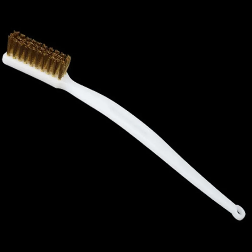 1.38inch * 0.79inch Brass Wire Brush Polishing Wire 170*8.5*20mm 35*10mm 5PCS Brass Brush Cleaning Devices Handle