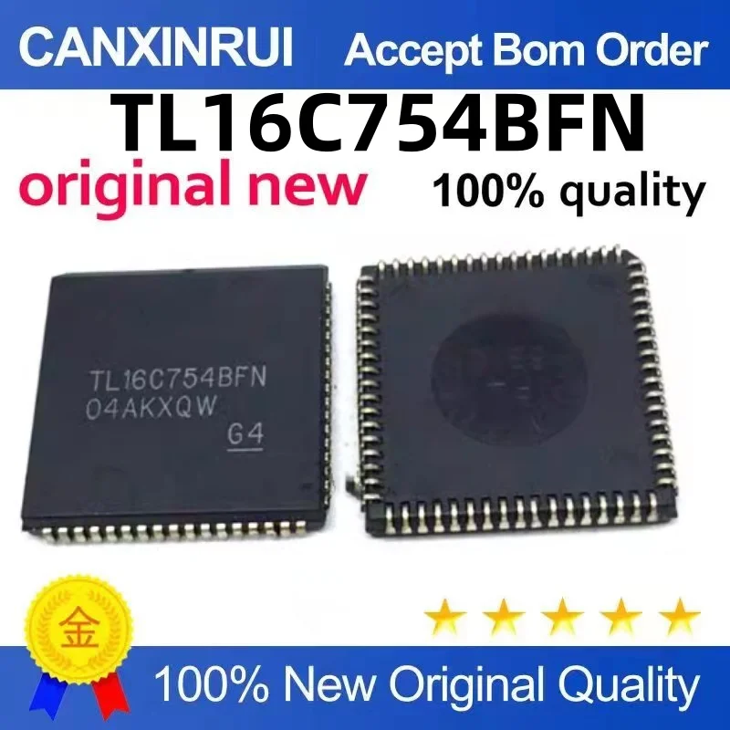 TL16C754BFN TL16C754 PLCC68 interface UART asynchronous receiver transmitter chip