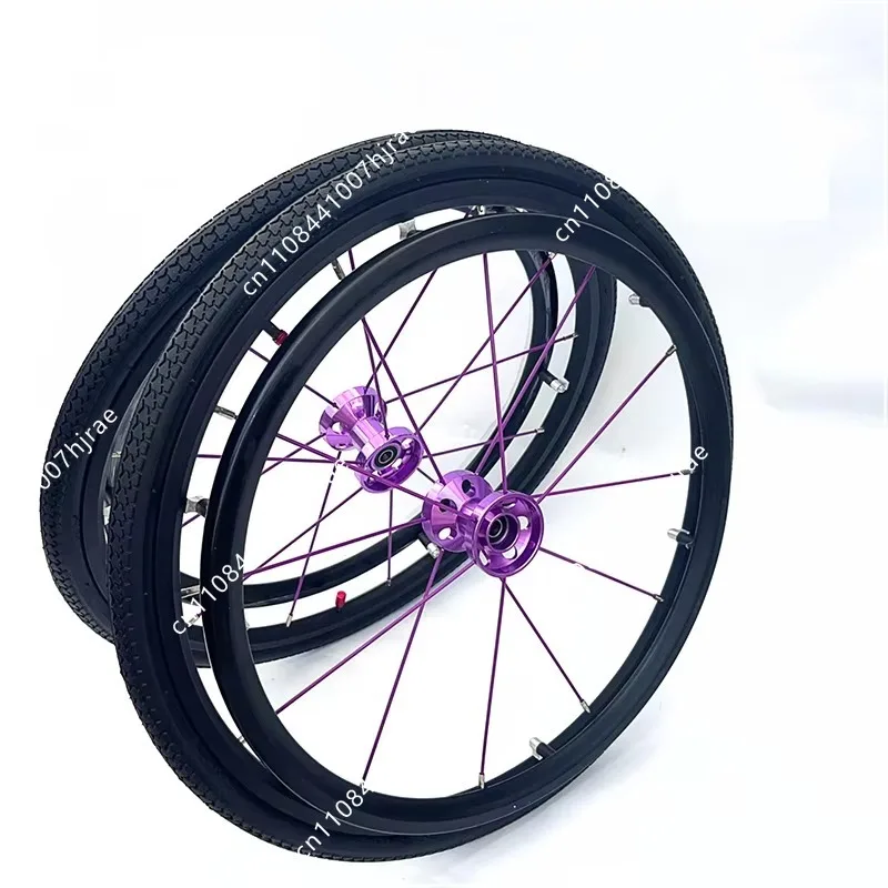 Factory Wholesale 241 3/8 Inch Aluminum High Speed Inflatable Rear Wheel Custom Color Sports Wheelchair Mobility Spare Parts