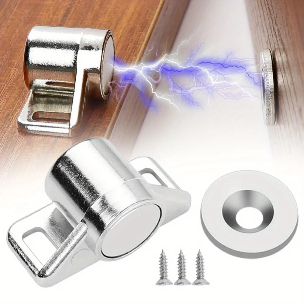 1Pc Magnet Cabinet Door Catch Cupboard Closer Door Stopper Cabinet Catches Home Furniture Hardware Accessories