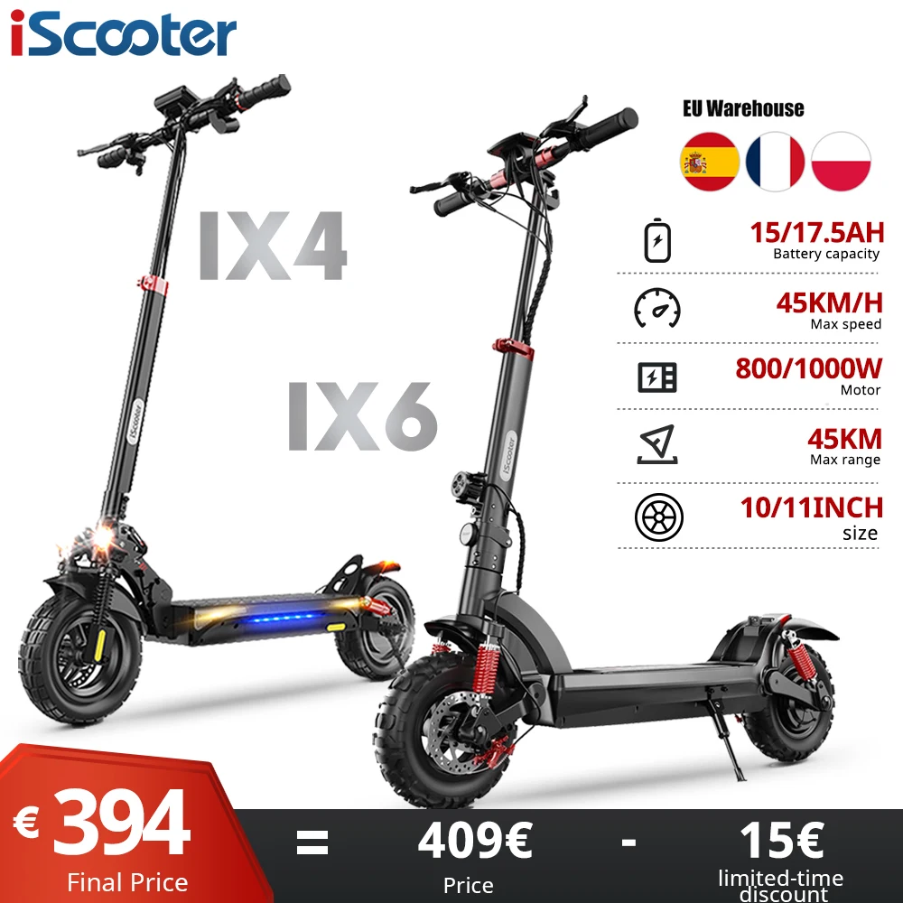 iScooter IX4 Trottinette Électrique Le Choix Rationnel pour les Déplacements Urbains et Off-Road