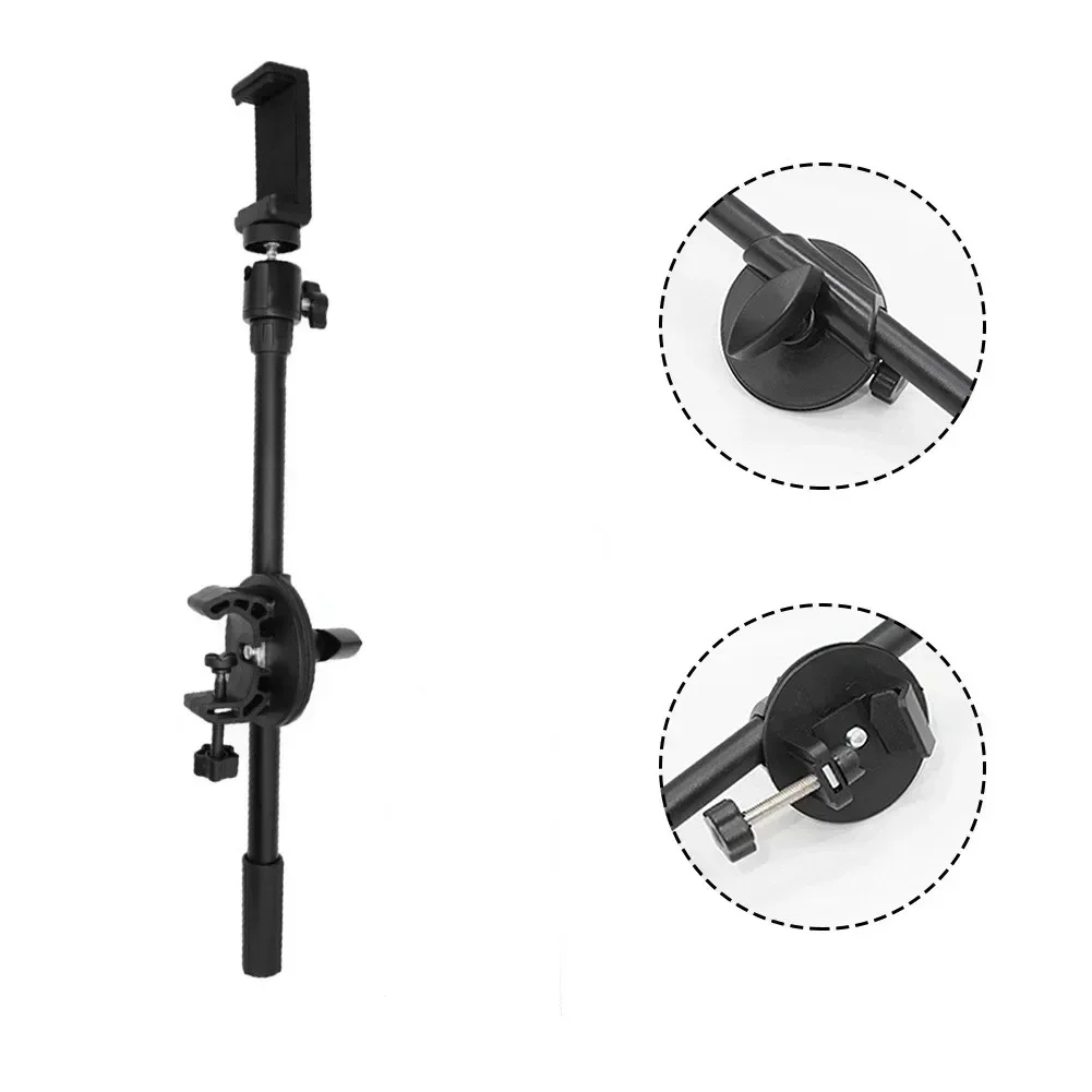 360 degrees Rotating Microphone Stand Crossbar Arms Mic Clip Holder Extension Bracket Professional Audio Accessories 31.5-43cm