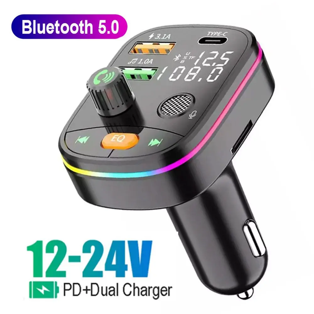 

MP3 Modulator Player USB Car Charger Car Accessories Car FM Transmitter Dual USB Car Charger USB Charger Bluetooth Car Charger