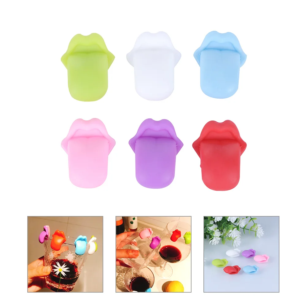 

18 Pcs Wine Glass Markers for Drinks Washable Reusable Labels Glasses Charm