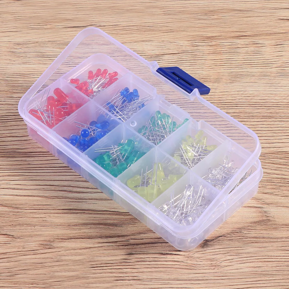 

250PCS LED Diode Kit 3mm 5mm Red Green Blue White Bright for Lamp Toys Gifts Projects Lighting Accessories