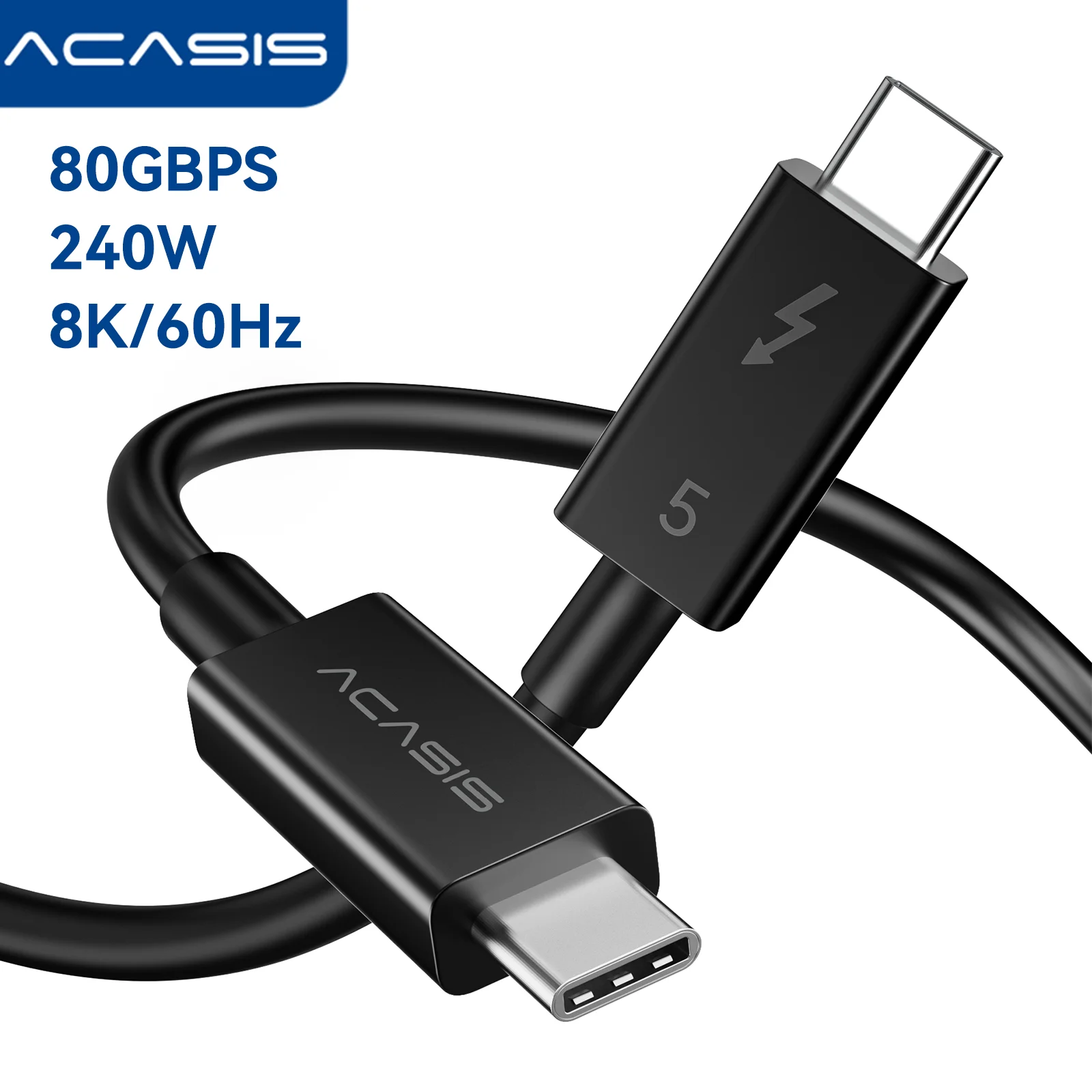 acasis-80gbps-thunderbolt-5-ケーブル-240w-充電対応-8k-60hz-デュアルディスプレイ-データ転送-充電ケーブル