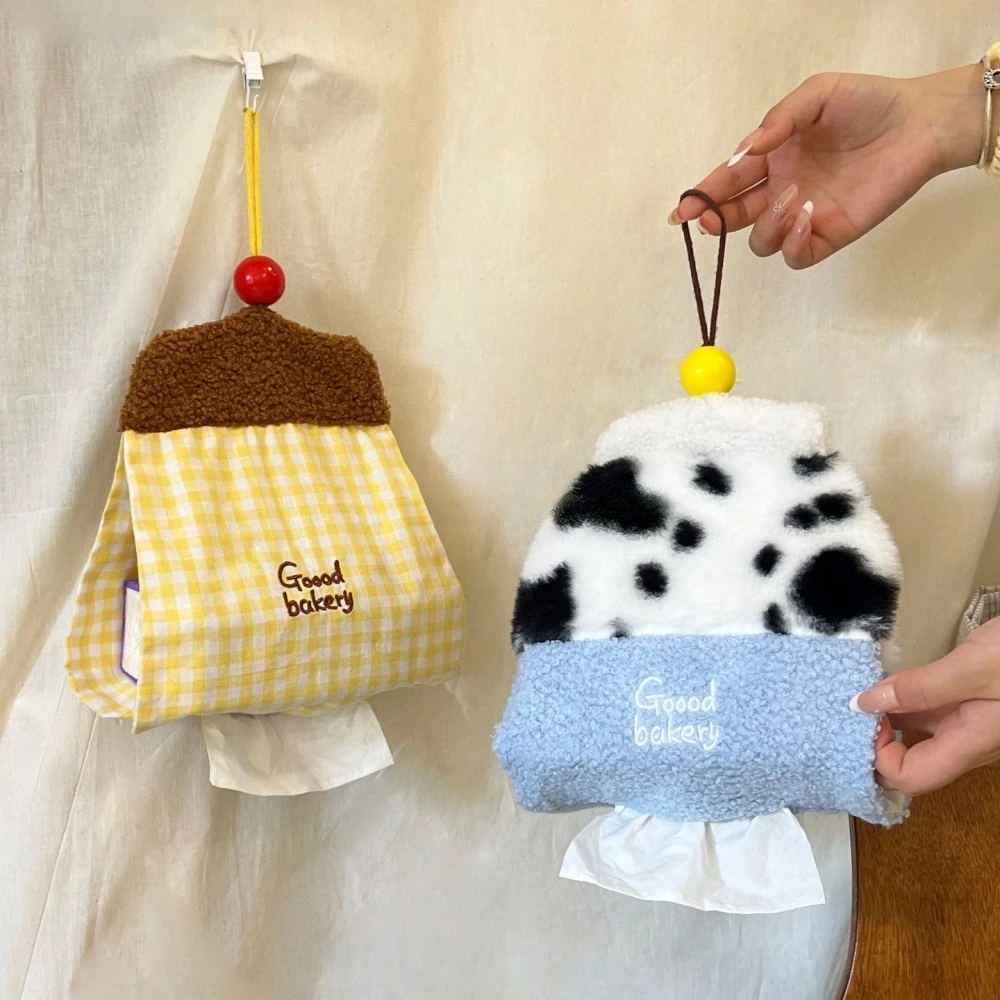 Pattern Tissue Paper - Creative Cartoon grid pattern tissue box