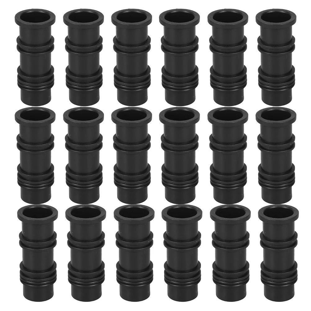 

20Pcs Drip Irrigation Connector Kit Plastic Tubing Fittings for Balcony Planter Box Flower Pot Vegetable Garden System
