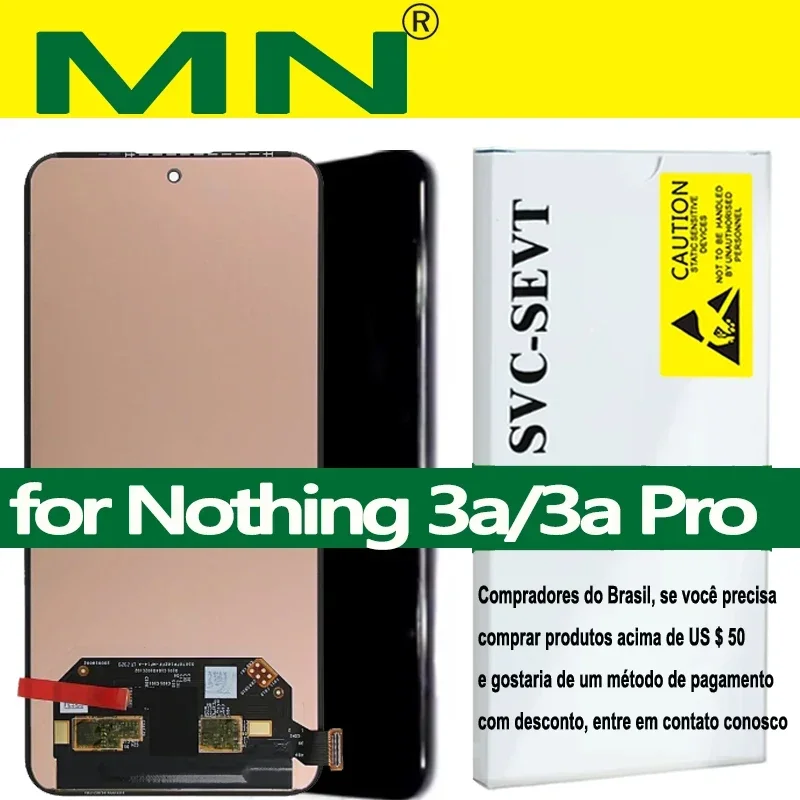 6,77 Ori AMOLED Für Nothing Telefon 3A LCD