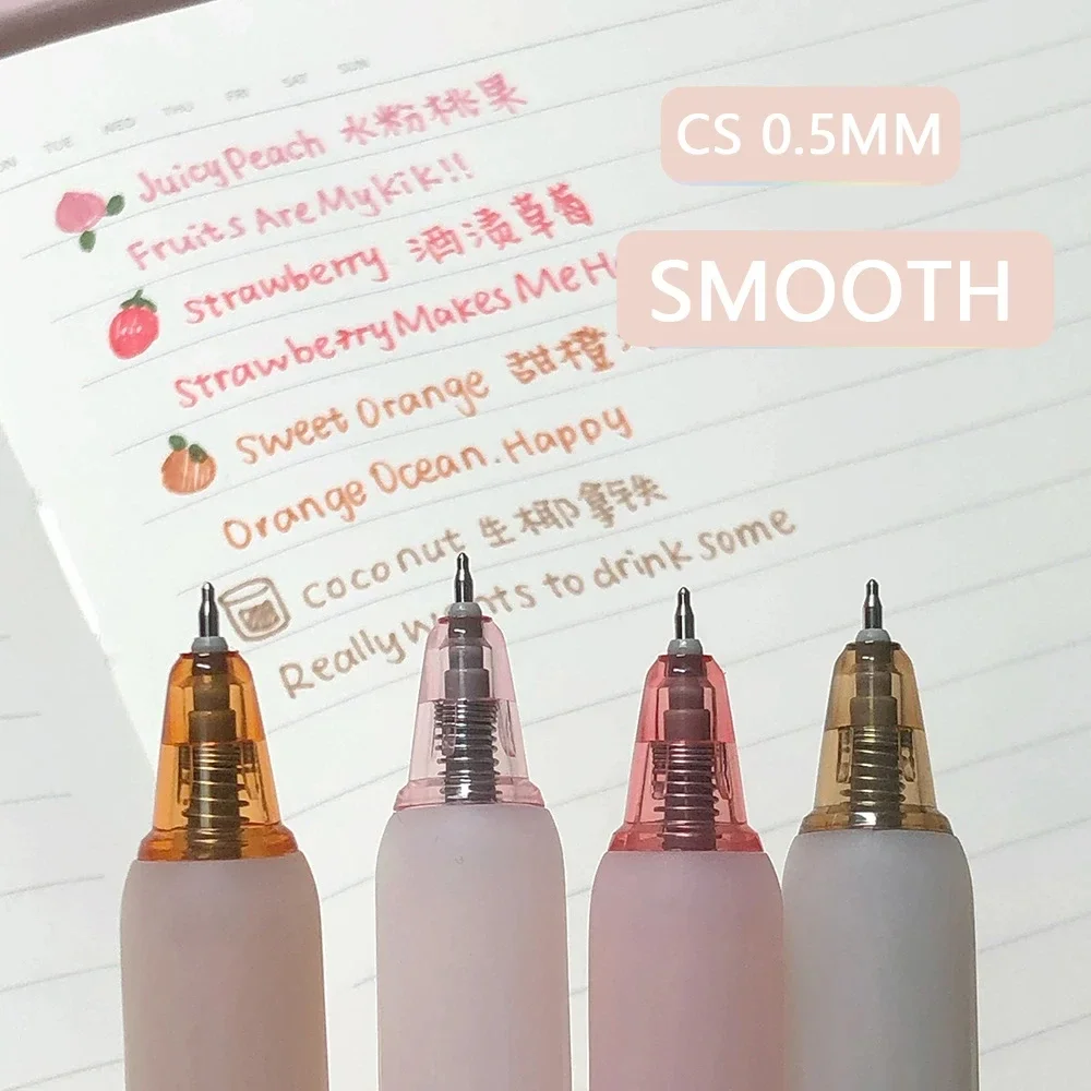 

Creative 3D Fruit Scent Colored Gel Pens Smooth Writing School Student Art Drawing Pen for Diary Scrapbooking Stationery 0.5mm