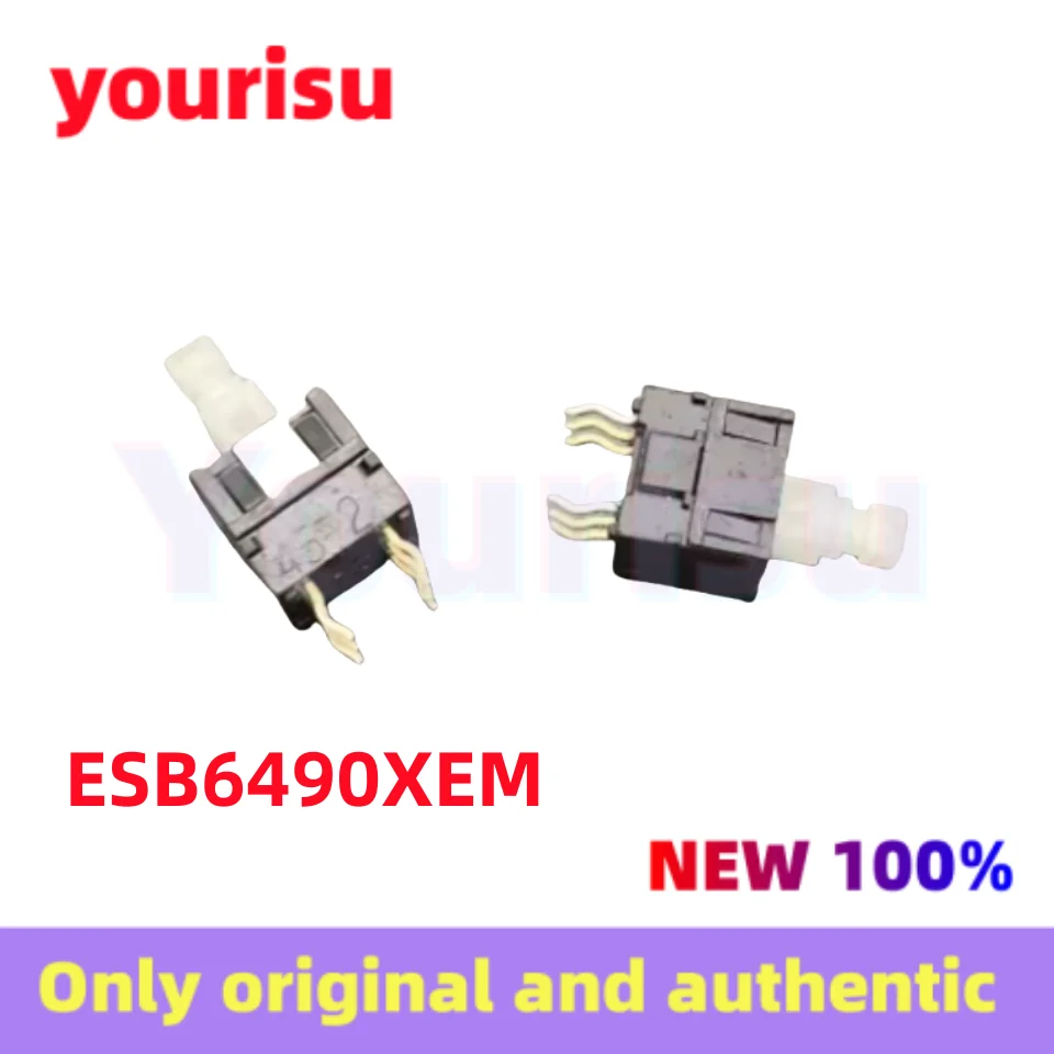 5Pcs/Lot Original ESB6490XEM ESB-6490XEM Push Button Switch 6 Pins 85*8.5 Self-Locking Switch Brand New