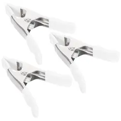 3Pcs Wedding Dress Spring Clips A-Shaped Arch Backdrop Clips Backdrop Stand Plastic Spring Clamps PVC Clips Photography Clips
