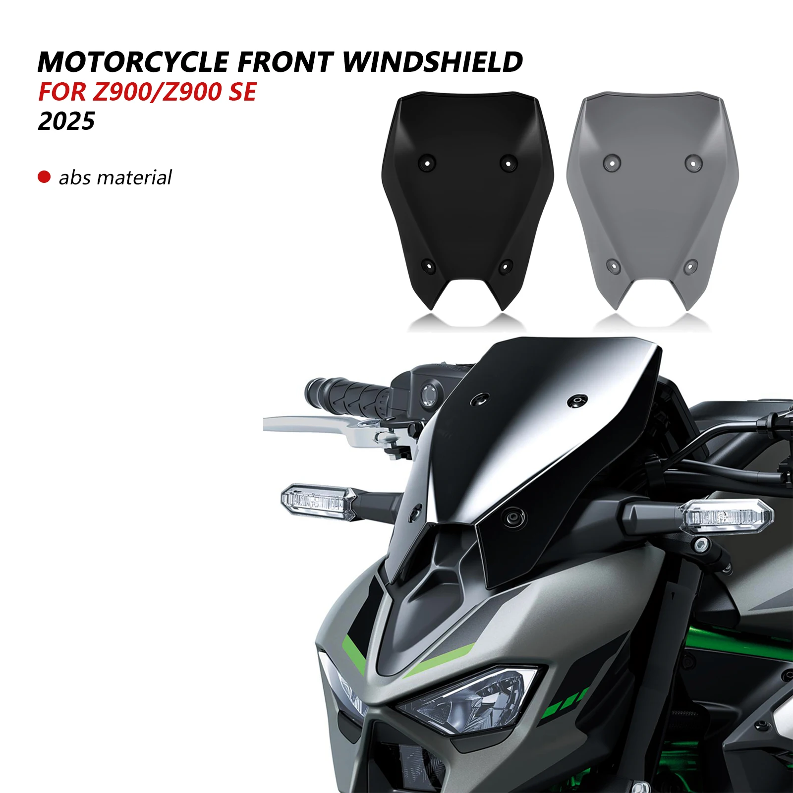 

Z900 Motorcycle Windshield Touring Windshield Visor Double Bubble Windscreen Wind Deflector Accessories For Z900 Z 900 SE 2025