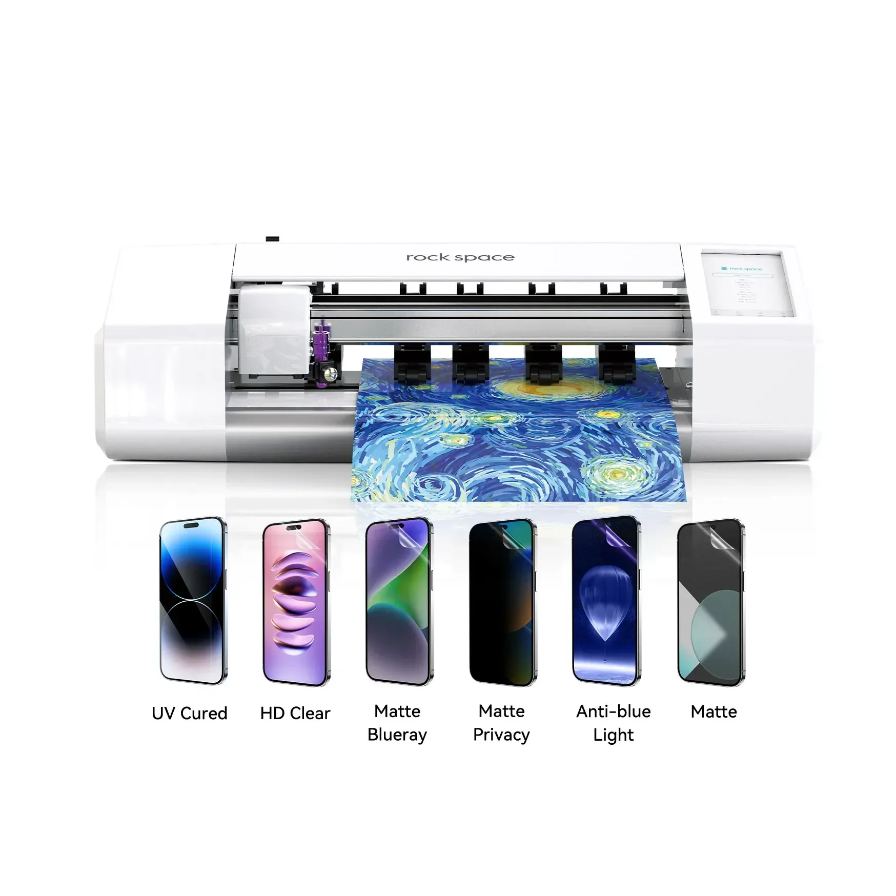 Back Front Cell Mobile Phone Intelligent Film Tpu Plotter Making Screen Protector Cutting Machine