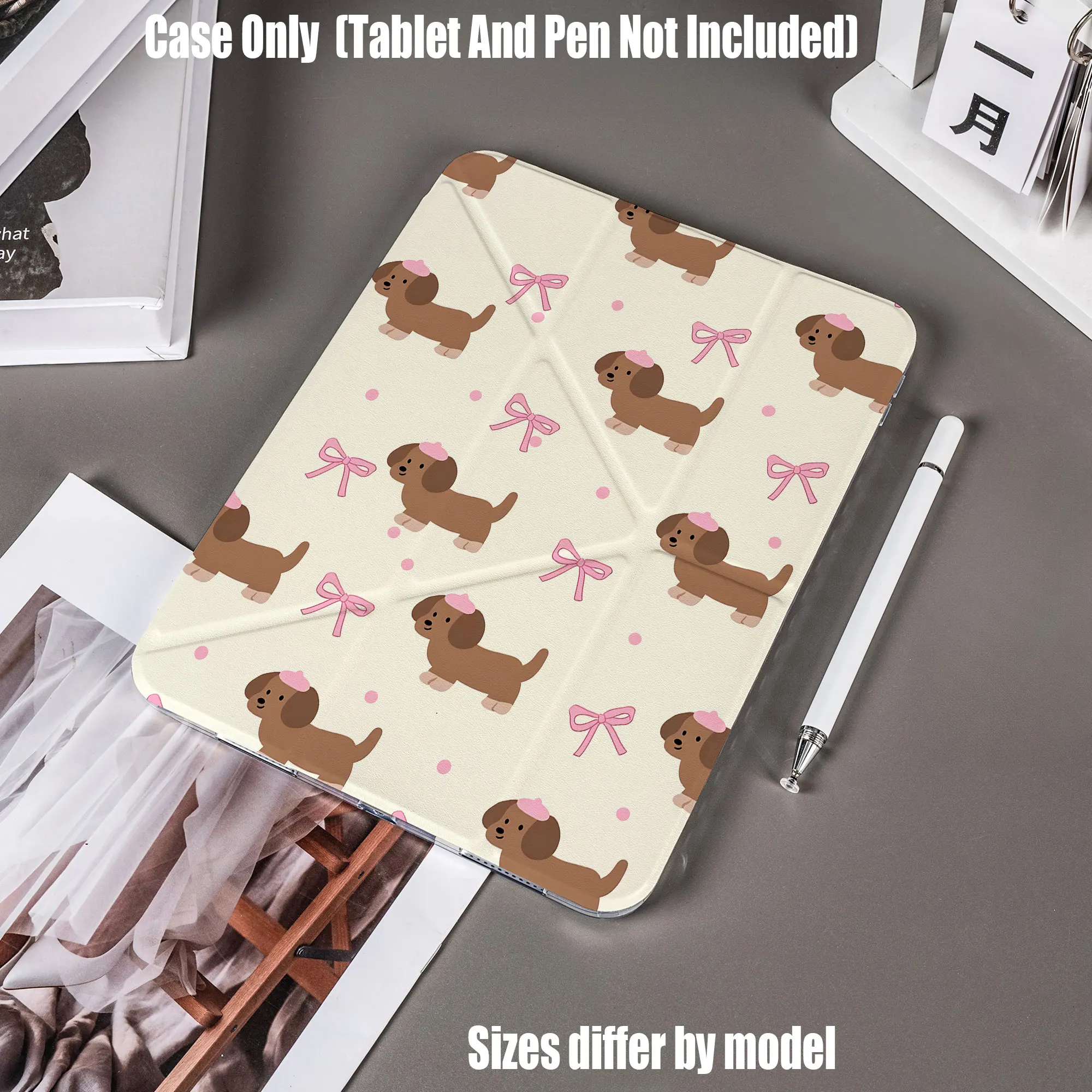 

Slim Fit Premium TPU Tablet Cover, Shockproof Durable Lightweight Protective Case for iPad Samsung Huawei Honor Redmi Xiaomi