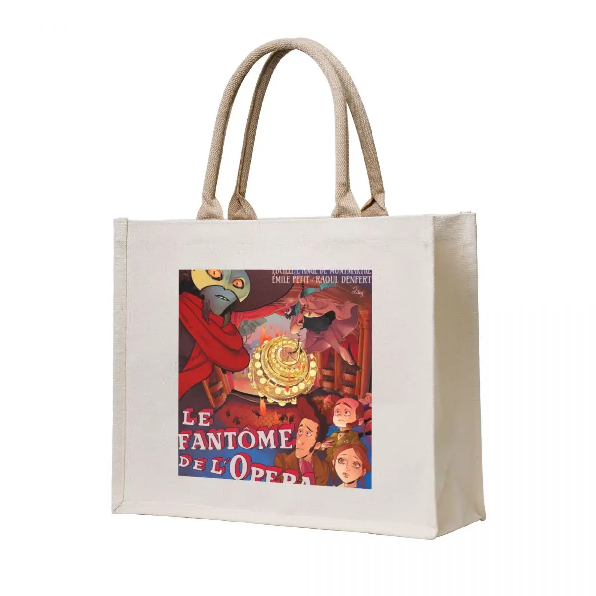 

Phantom in Paris Tote Bag tote bag men bag luxury women personalized tote