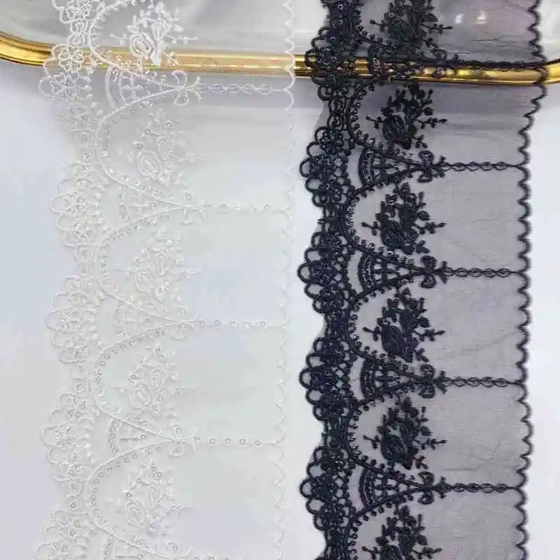 Mesh sequin Lace Wedding Dress Decoration Curtain Accessories Dress sewing DIY Lace Accessories