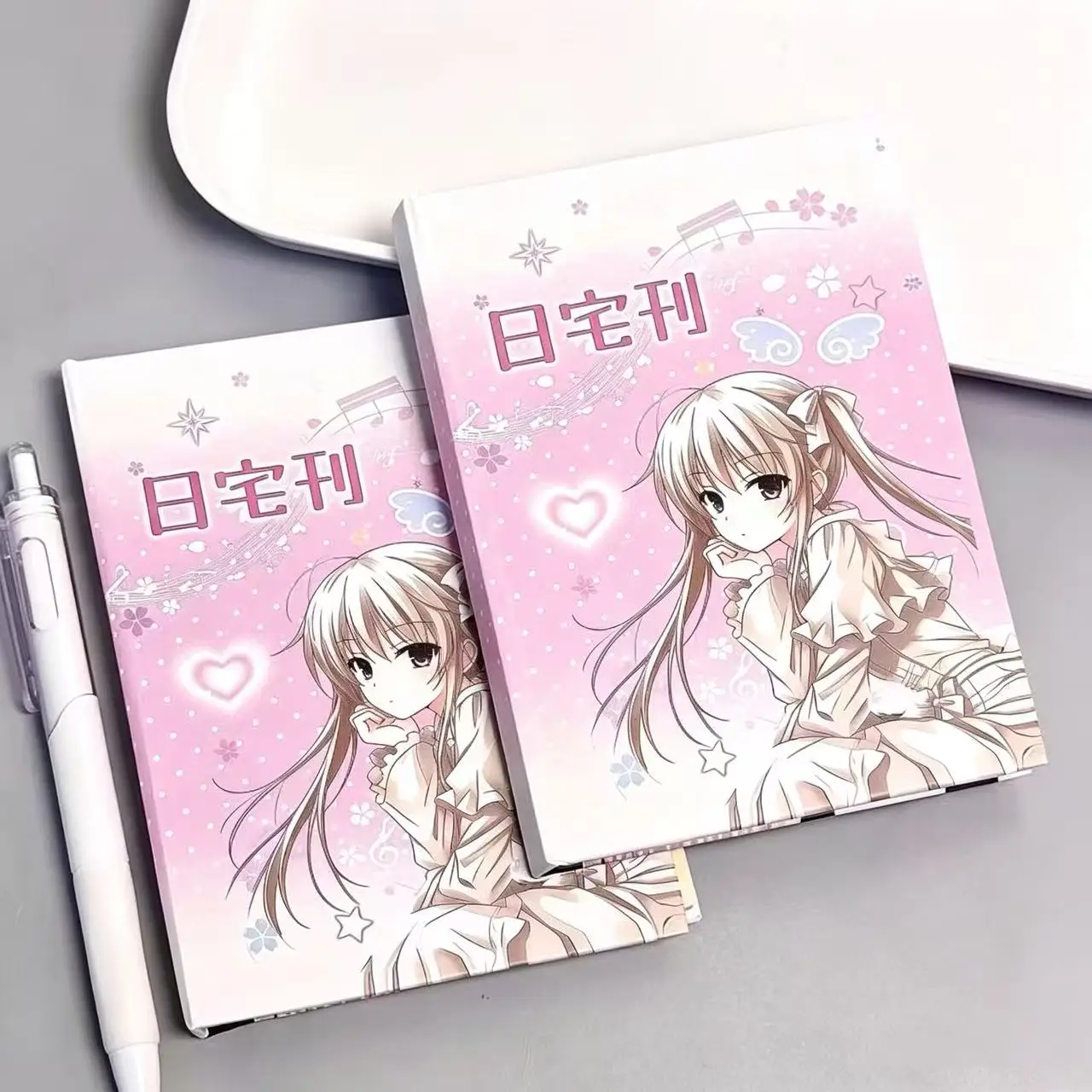 New Girl Heart Cute Cartoon Sticker Book One Whole DIY Princess High Beauty Collage Booklet Material Ins Decoration Student Gift