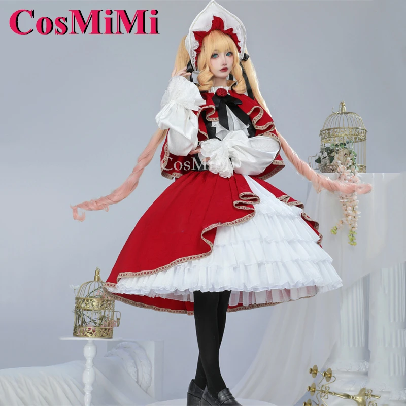 CosMiMi أنيمي روزن البكر رينر روبين تأثيري ازياء 20th الذكرى معرض لوليتا فستان كرنفال لعب الأدوار الملابس