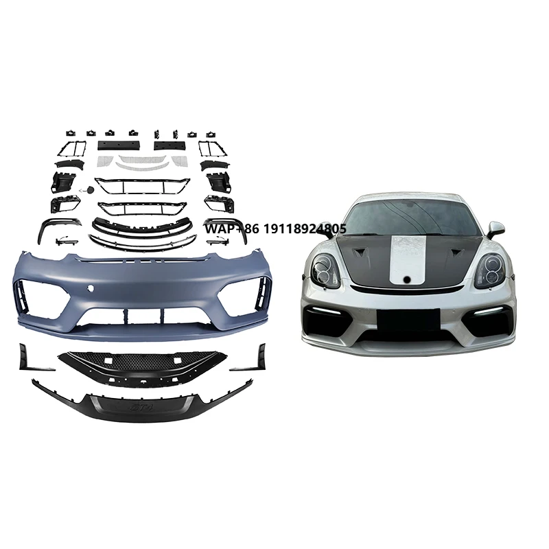 

Car Modification 2023 Front Assy Body Kit Fog Light New Car Upgrade Suitability for 2012-2017 981/982/718 Cayman Boxster