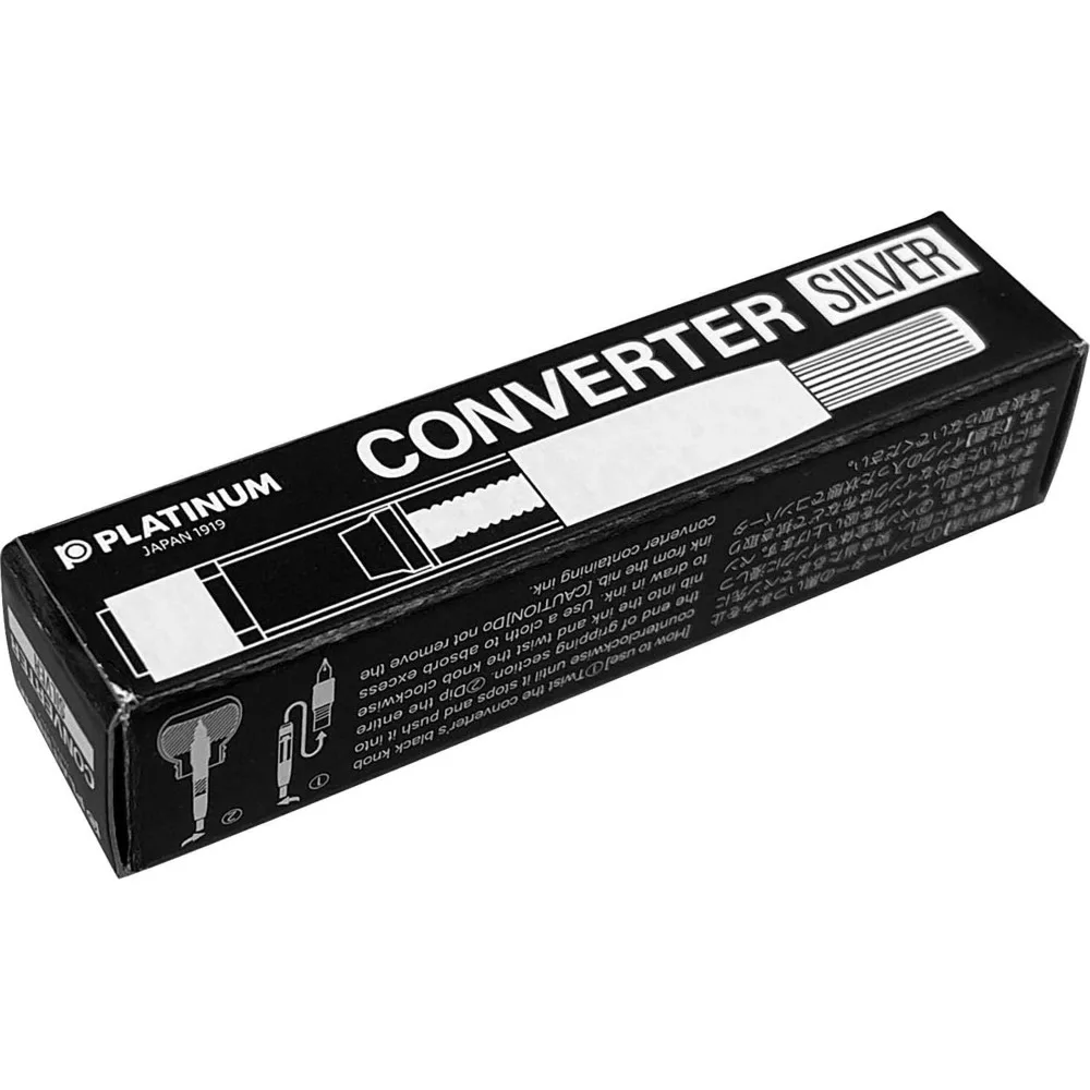 

Platinum Fountain Pen Converter Silver PQR 700A 800A Ink Absorber School Office Supplies