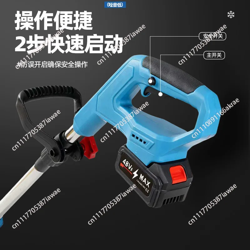 Foldable Cordless Snow Shovel High Power Lithium Battery Electric Snow Thrower Detachable Blower for Driveway Road School